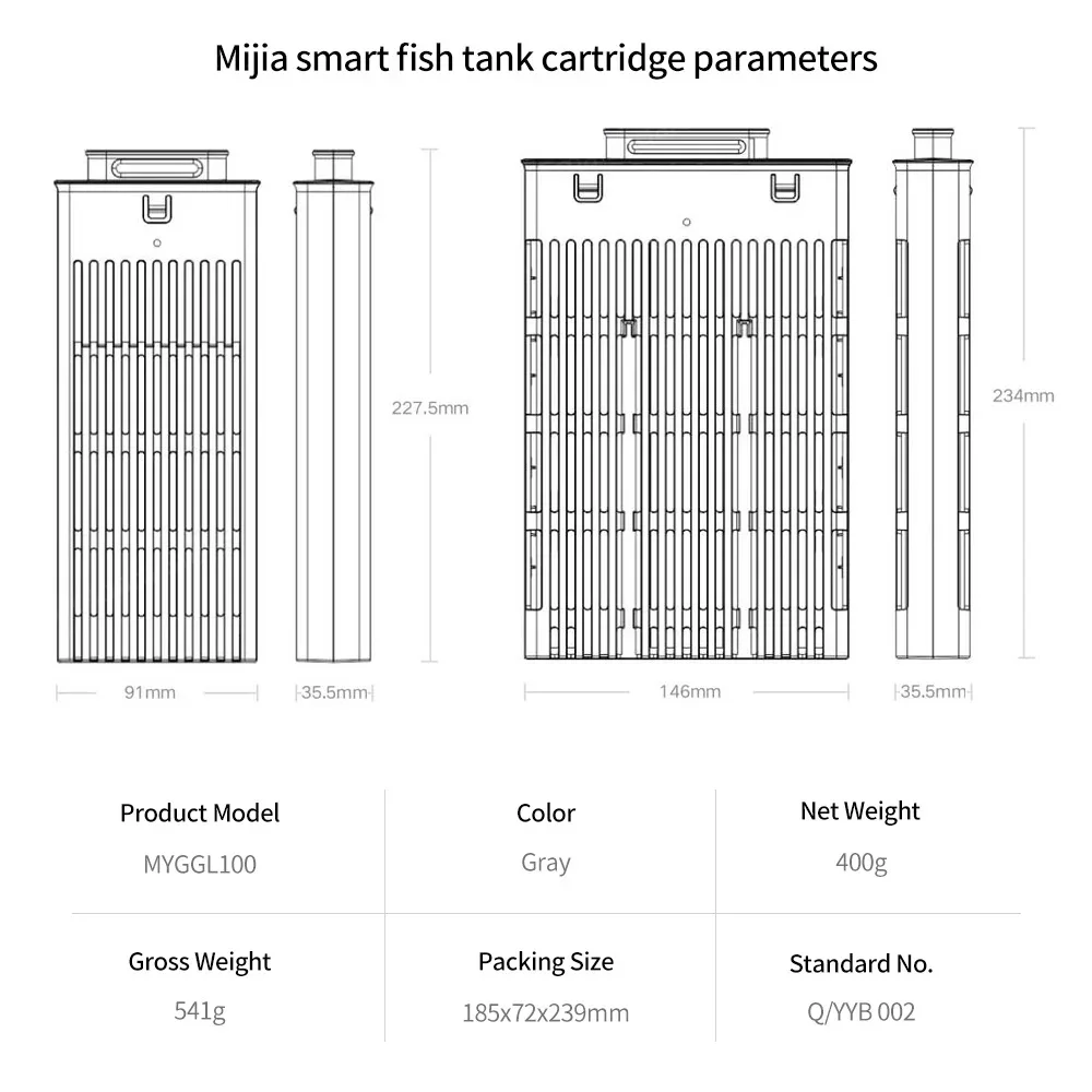 Mijia Fish Tank Filter Cartrid - Xiaomi Aquarium Fish Tank 评论和价格