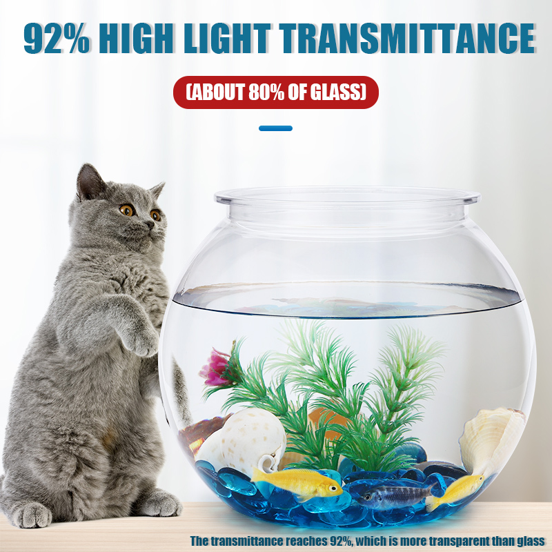 Fish Bowl Plastic L M S Sizes  - Aquarium Fish Betta 评论和价格