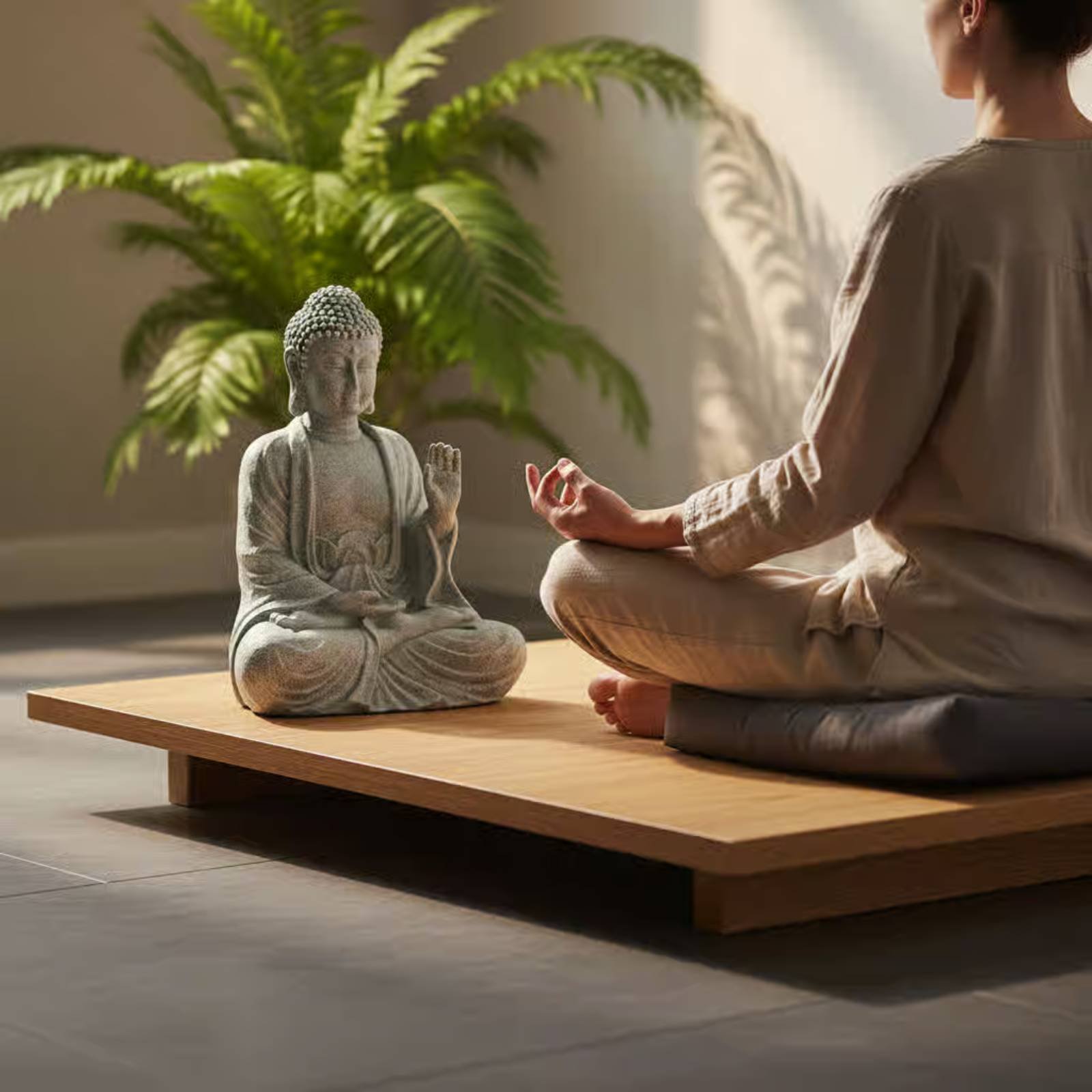 3 Pieces Stone Buddha Decor Te - Aquarium Decor 评论和价格