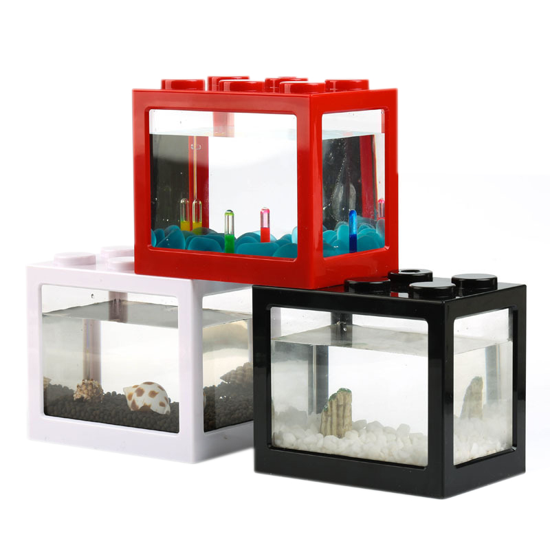 7 Color Mini Aquarium Betta Fi - Aquarium Fish Betta 评论和价格
