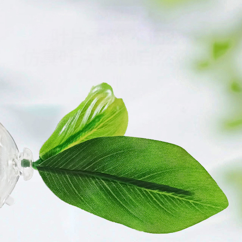 (Ce14)1/5PC Green Leaf Hammock - Aquarium Fish Betta 评论和价格