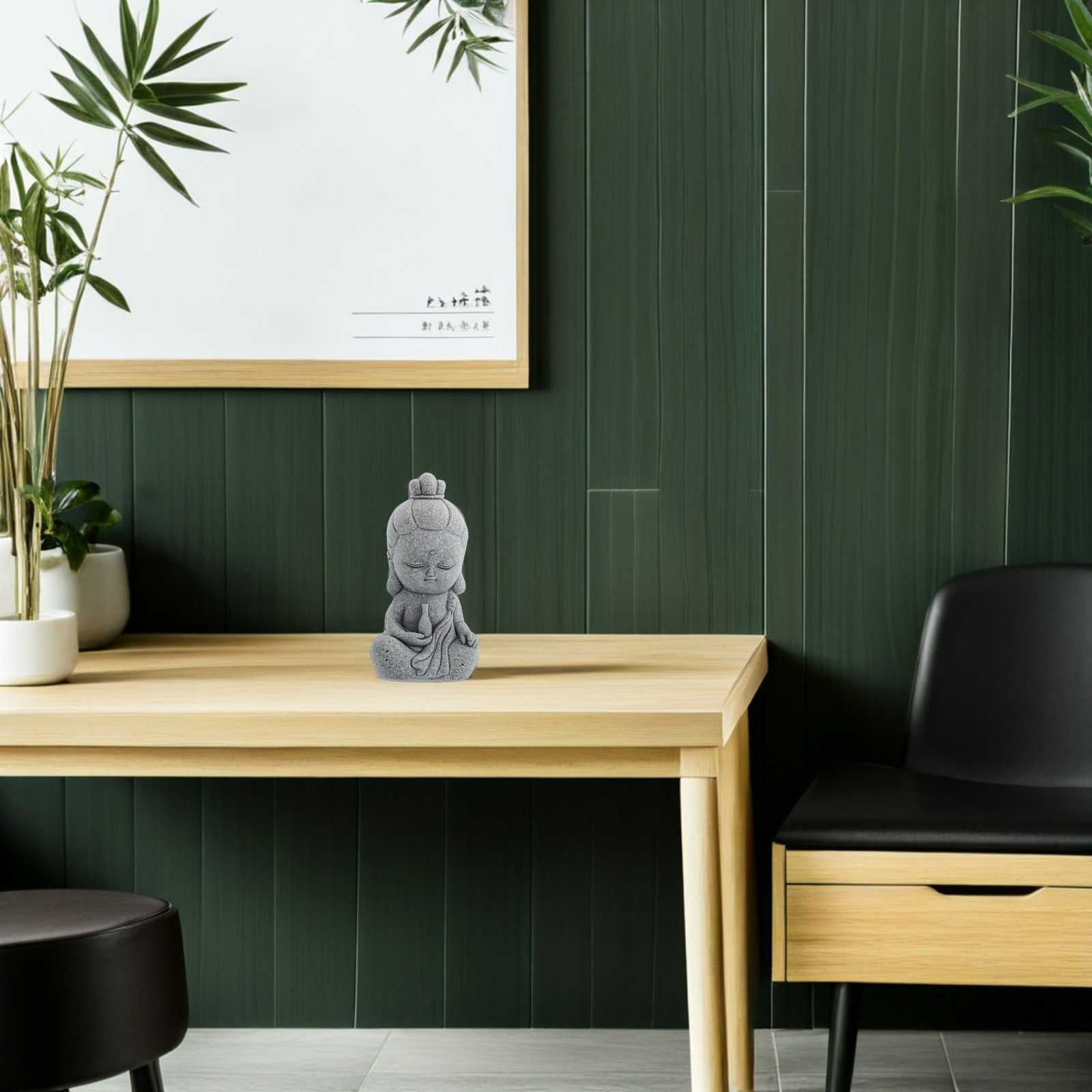 Mini Guan Yin Buddha Sandstone - Aquarium Decor 评论和价格