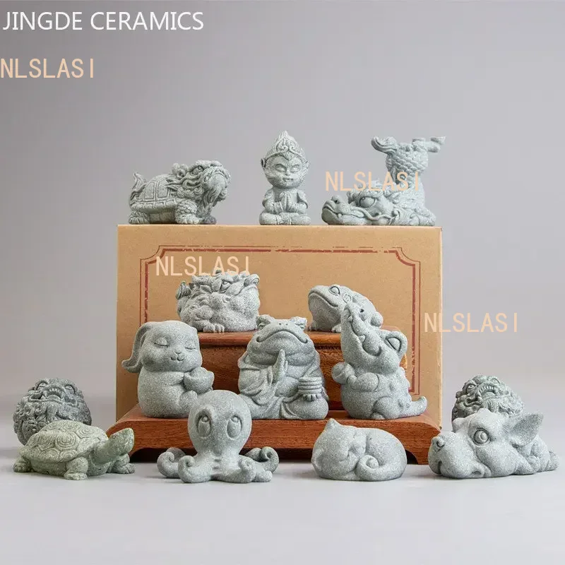 Creative Handmade Stone Tea Pe - Fish Tank Gravel 评论和价格