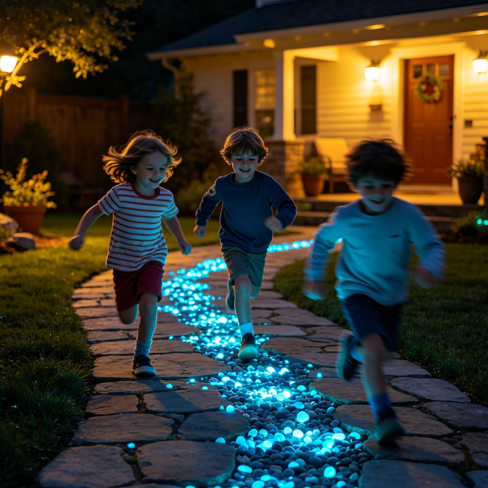 300Pcs Luminous Rock Stone Res - Fish Tank Gravel 评论和价格
