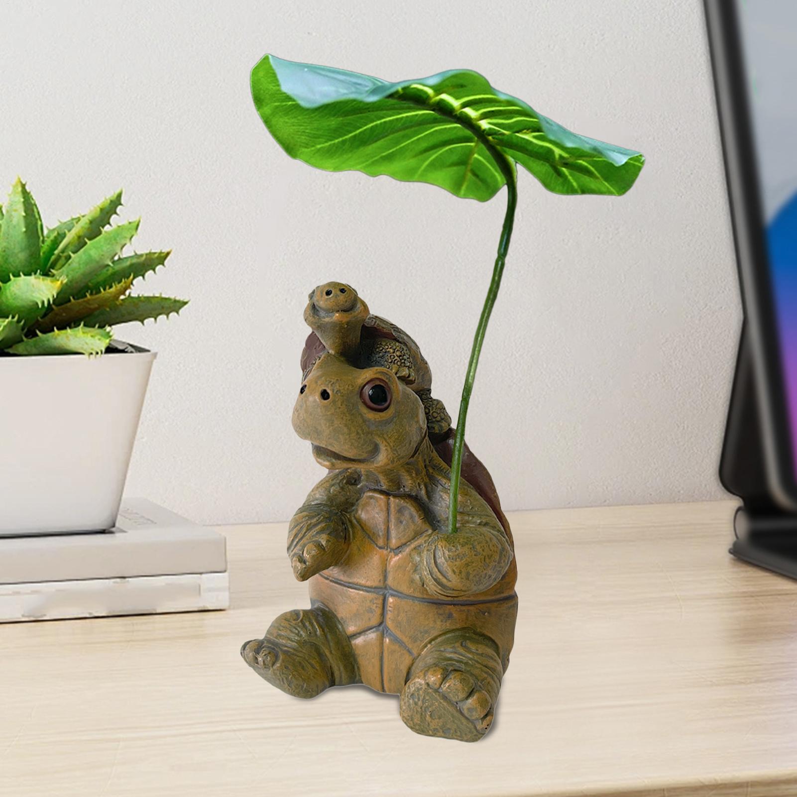 Turtle Figurine Fish Tank Deco - Fish Aquarium Home 评论和价格