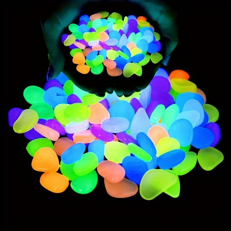 100pcs Resin Luminous Stones G - Aquarium Plants 评论和价格