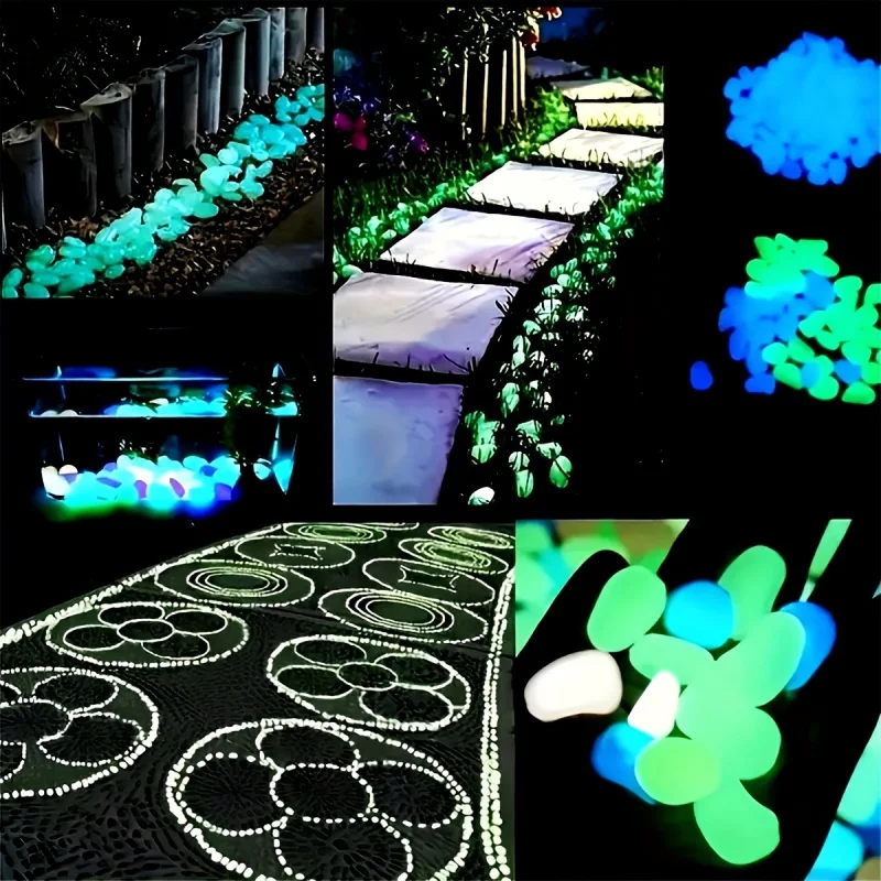 100pcs Resin Luminous Stones G - Aquarium Plants 评论和价格